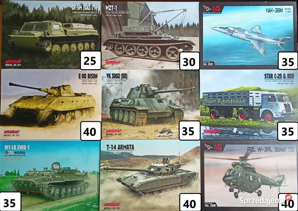 Modele Kartonowe Wejherowo