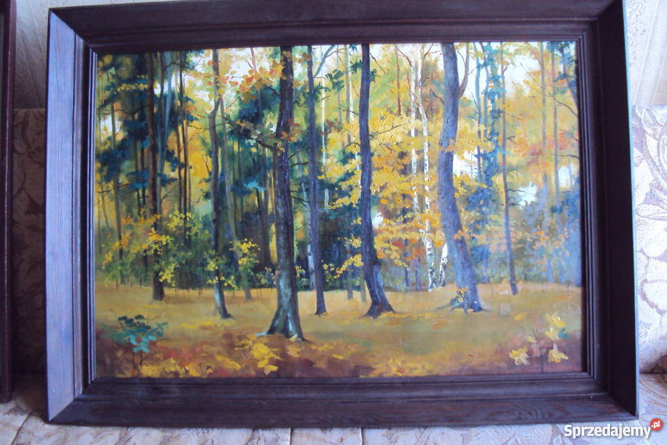 Śliczny obraz LAS Warszawa