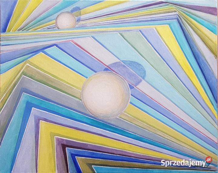 Komposition 50 x 40 olej na płótnie 2017 DARMOWA małopolskie