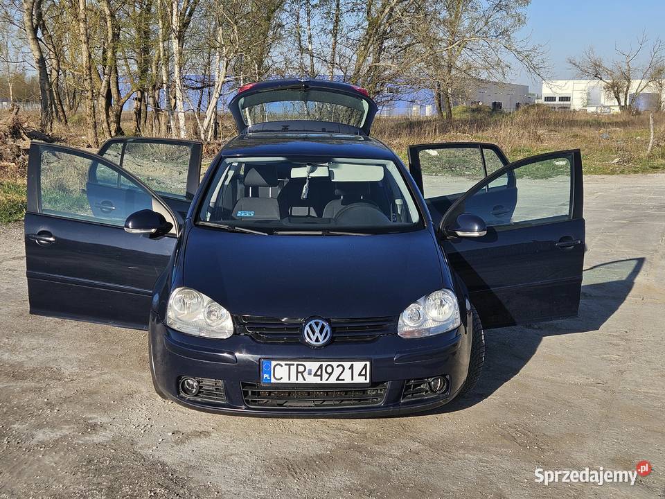 VW Golf V 20 TDI 140 BKD fabrycznie Bez DPF Do kujawsko-pomorskie Turzno