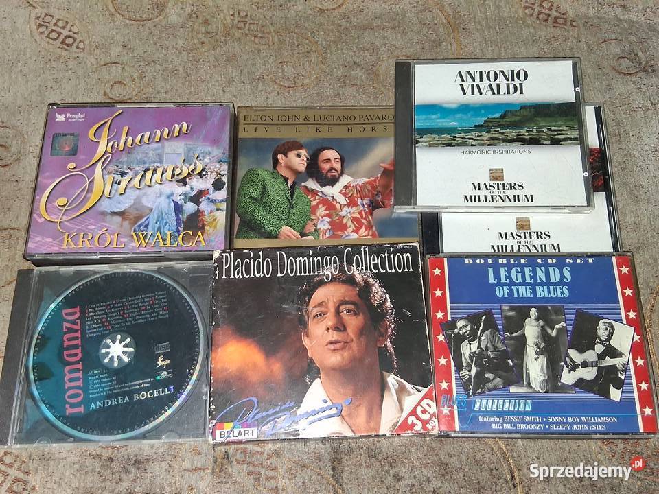 13 sztuk Płyty CD Bocelli Chopin Vivaldi Warszawa