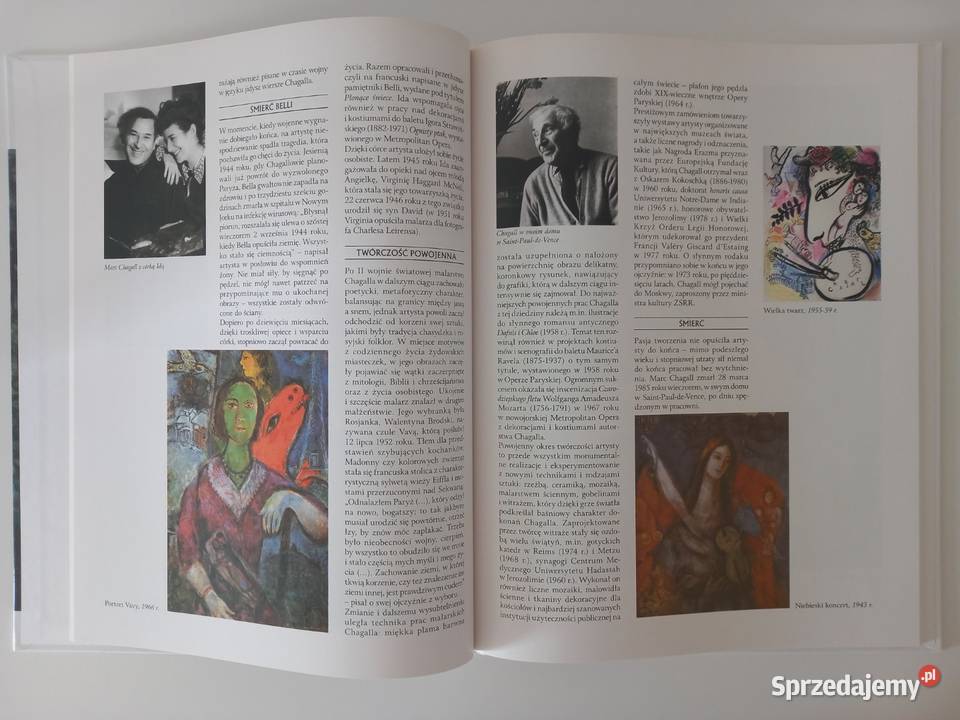 Sztuka Malarstwo Marc Chagall seria Oxford Kraków
