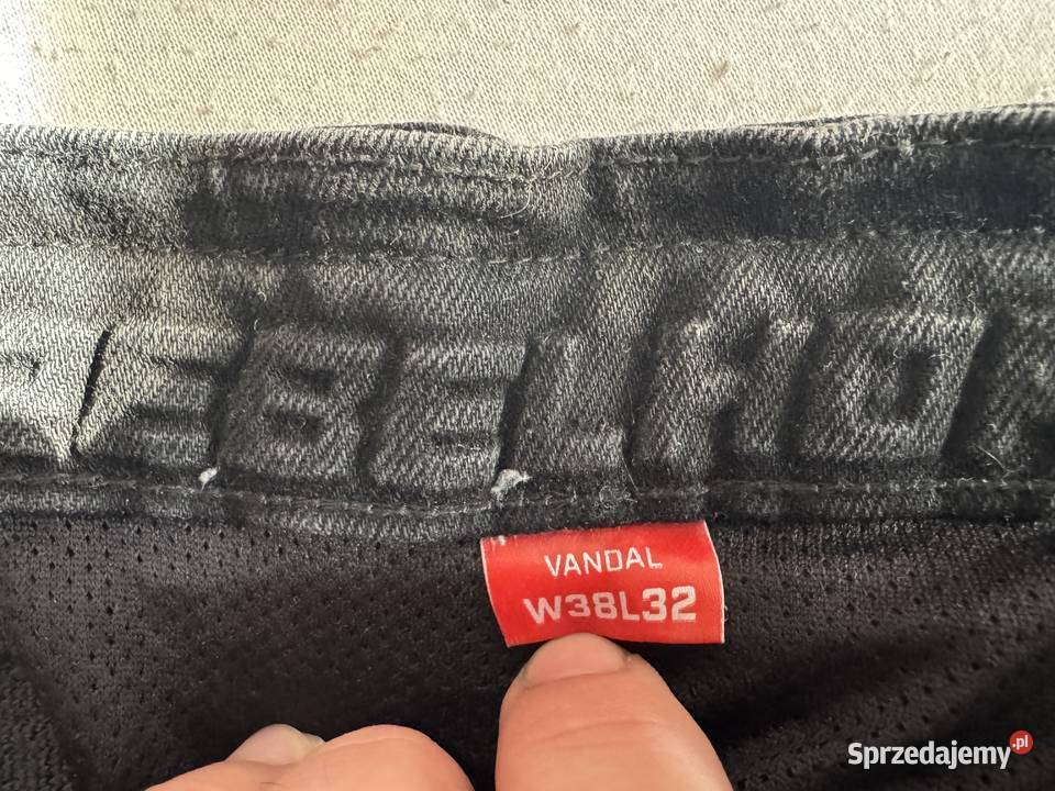 Spodnie Rebelhorn Vandal 3832 DENIM BLACK Jeansy Bartoszyce