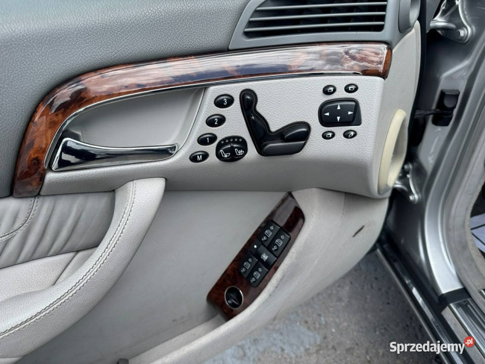 Mercedes S 500 LPG W220 19982005 Mercedes-Benz wielkopolskie Konin