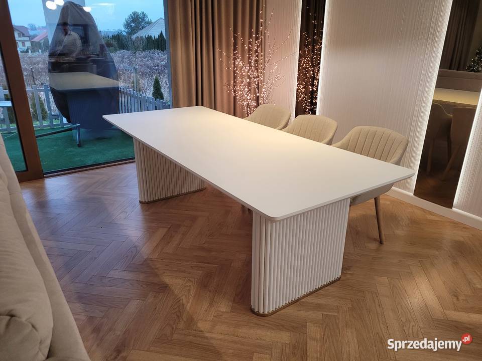 Stół z lamelami RITMO BLAT FREZ 45 stopni AKANT małopolskie Gierałtowiczki