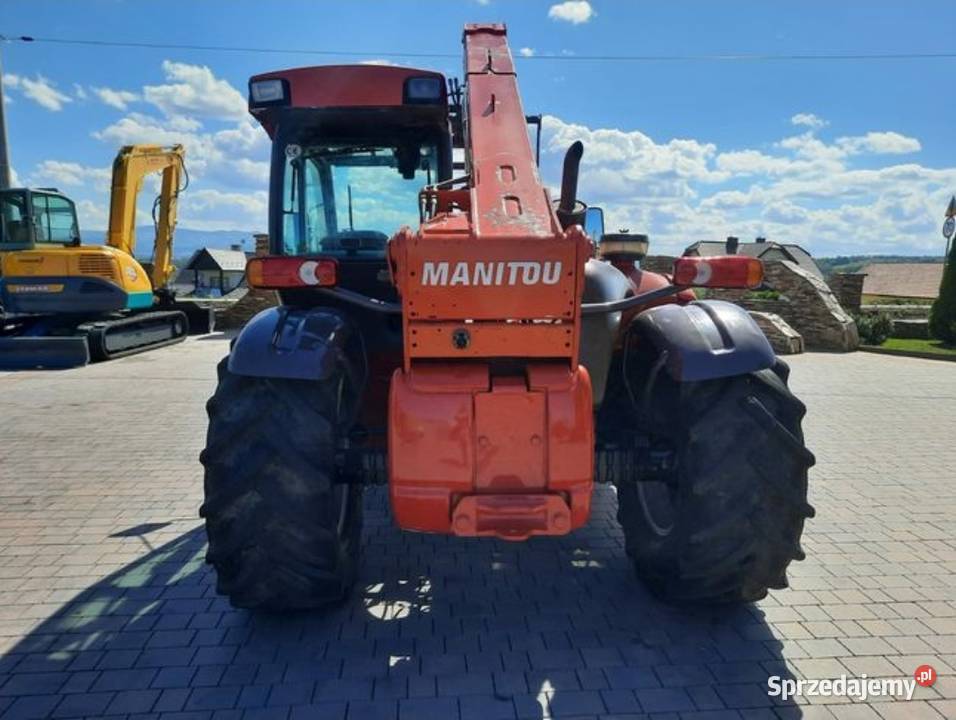 Ładowarka teleskopowa Manitou MLT 731 Rok produkcji 2006 małopolskie Chełmiec