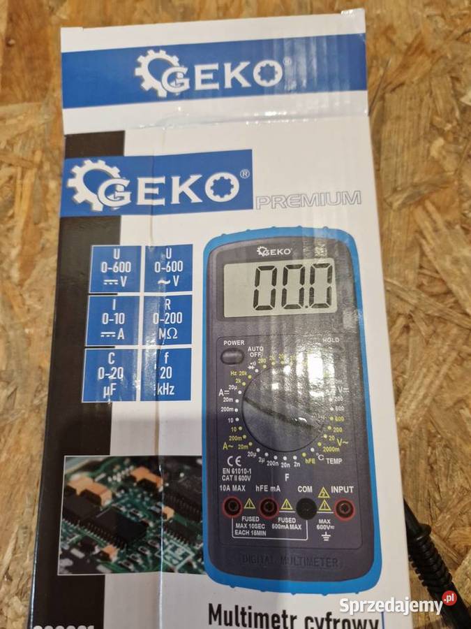 Multimetr cyfrowy G3021 uniwersalny miernik Głogowa