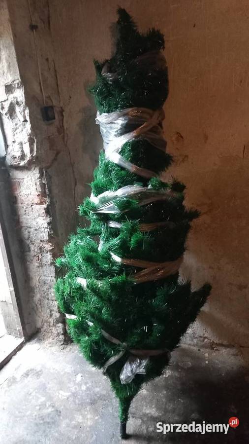 Tanio duża sztuczna choinka około 2 m gęsta sprzedam