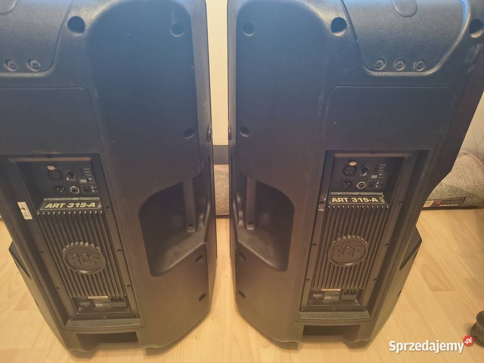 Sprzedam kolumny aktywne RCF ART 315A made in Słuchawki i głośniki podlaskie Białystok