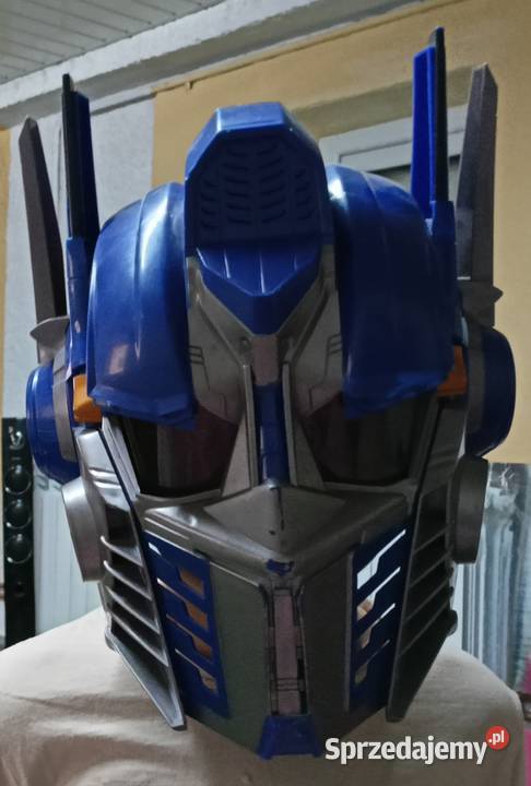 Maska transformers gadająca Optimus Prime podkarpackie Sokołów Małopolski
