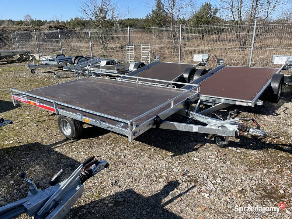 Przyczepka Temared na dwa quady 1300DMC 3x2m Piła sprzedam