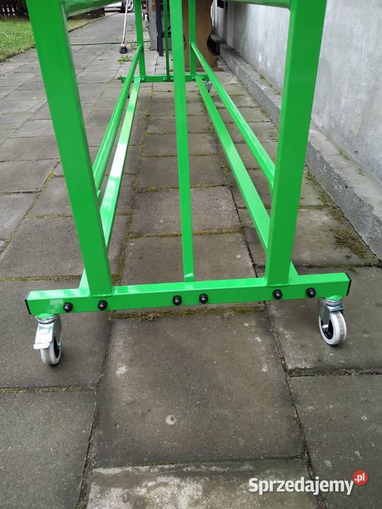 Stojak mobilny na rolki materiału z licznikiem i kujawsko-pomorskie Bydgoszcz