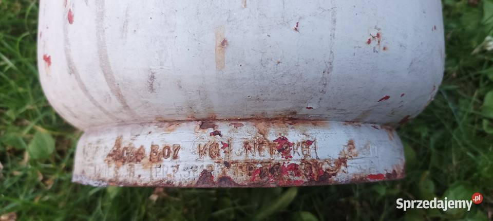 Butla turystyczna pełna z palnikiem Zawiercie sprzedam