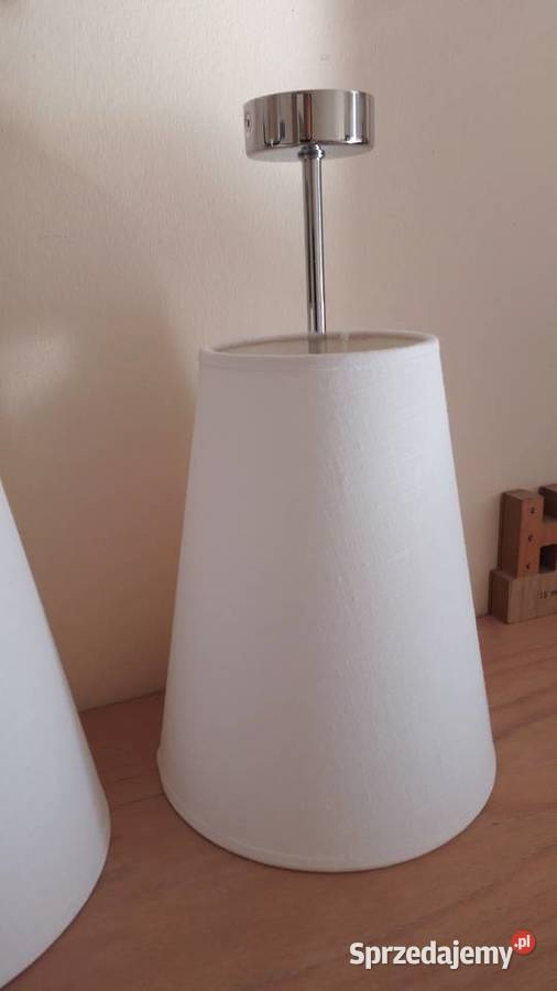2 lampy sufitowe abażury mazowieckie Warszawa