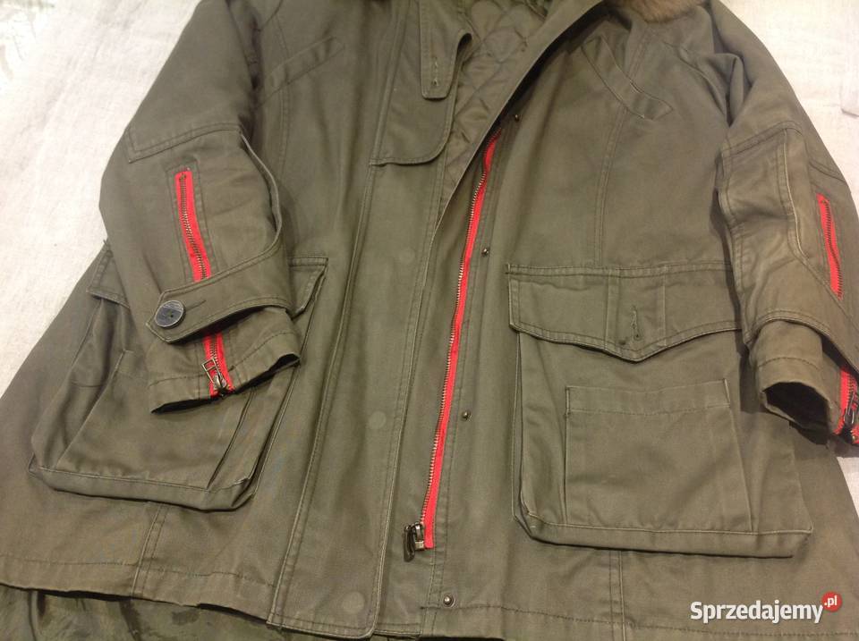 Kurtka Parka Khaki Jenot Damska r 36 Jenot Wiosenna/Jesienna  Nowa Sól
