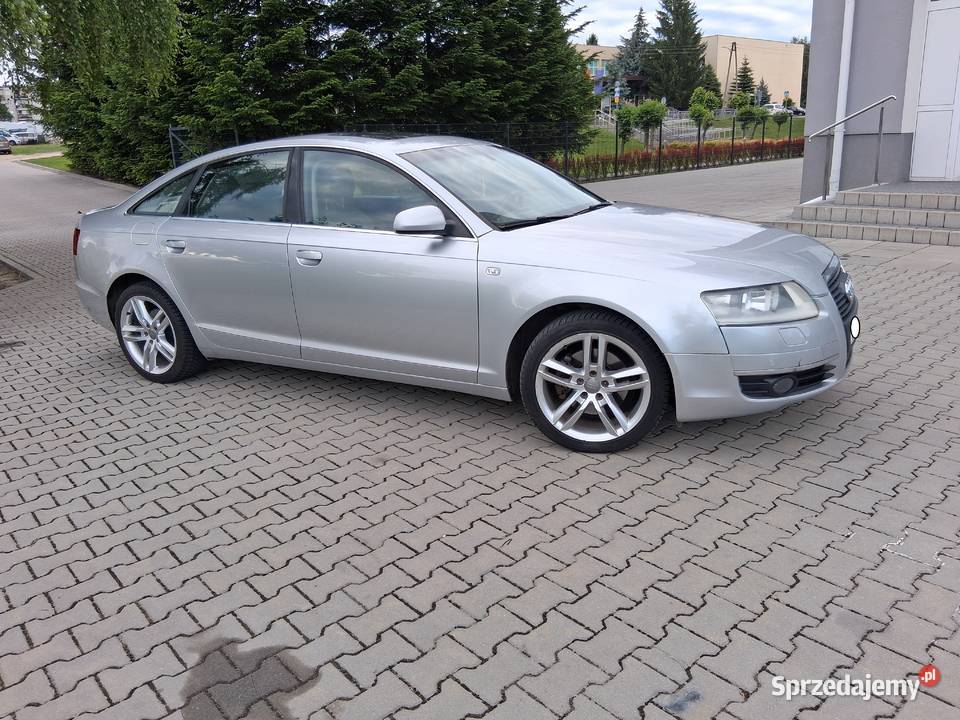 A6 C6 2006r 24B Lpg Skóra Ksenon 6 Biegowy ASR (kontrola trakcji) Poniatowa