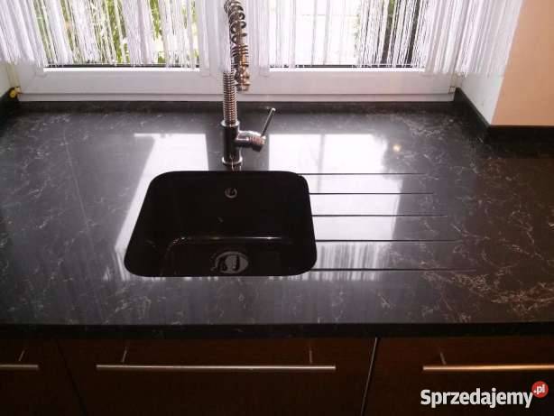 Blaty kuchenne z kwarcogranitu konglomeratu Wołomin