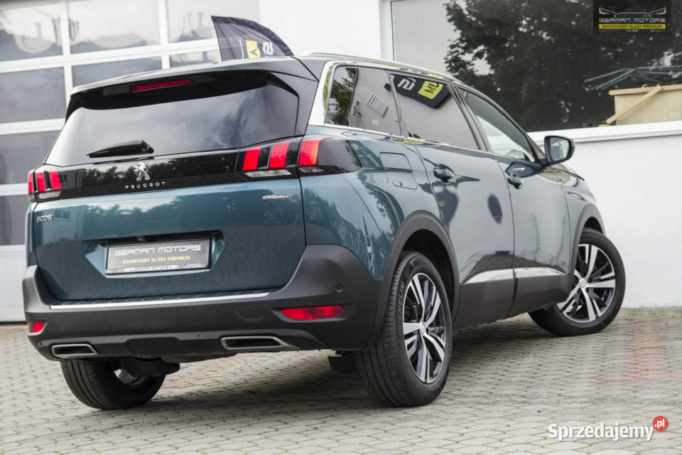 Peugeot 5008 GT line 7os Ledy Panorama Kamera elektrochrom. lusterka boczne Gdynia