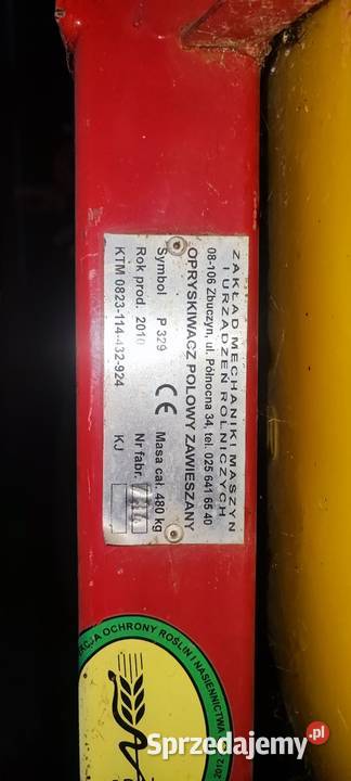 Opryskiwacz zawieszany 400l 10m nieuszkodzony Zwoleń sprzedam