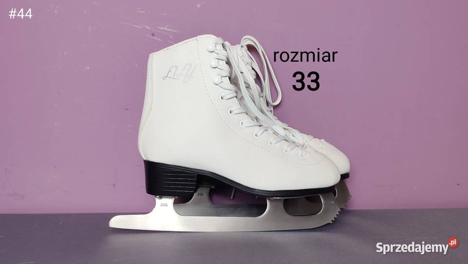 Łyżwy figurowe dzieci rozmiar 33 wkładka 211 44 małopolskie Jasień