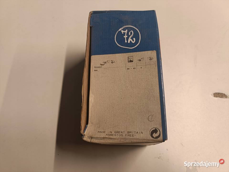 Peugeot 505 PRZEDNIE KLOCKI HAMULCOWE przód lubelskie Rudka sprzedam