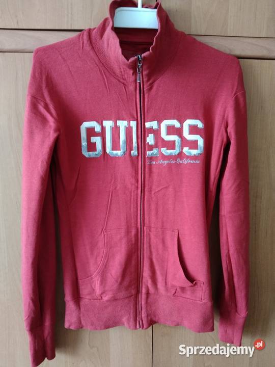 Bluza Guess czerwona rozpinana Warszawa
