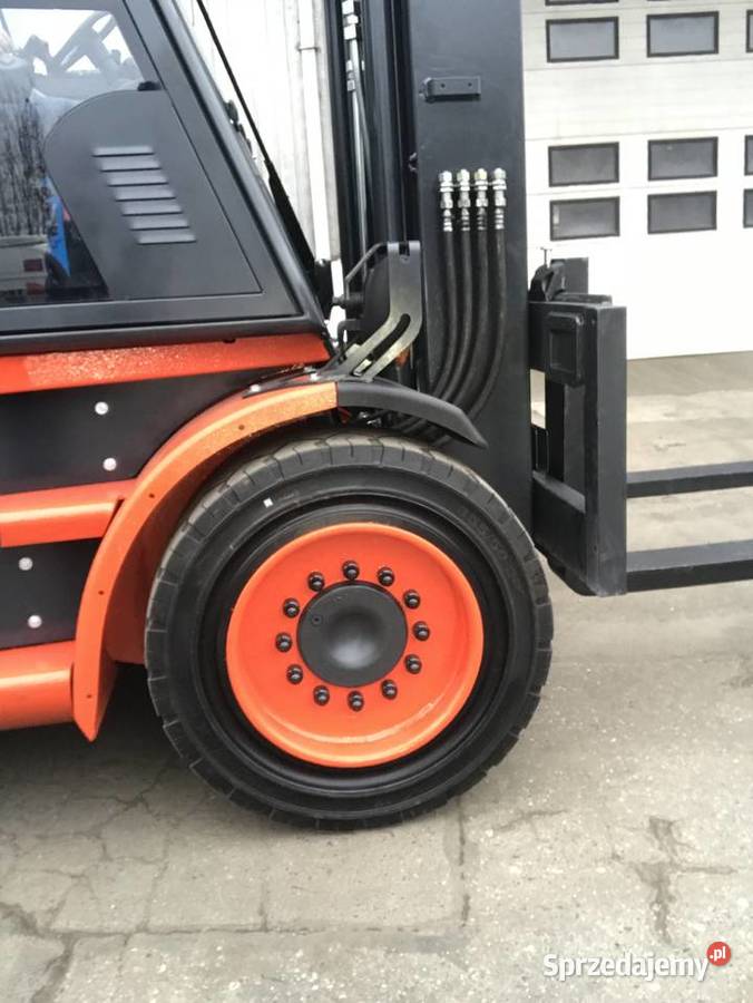 Linde H80 T Wózek widłowy używany 8 ton udźwigu Elbląg