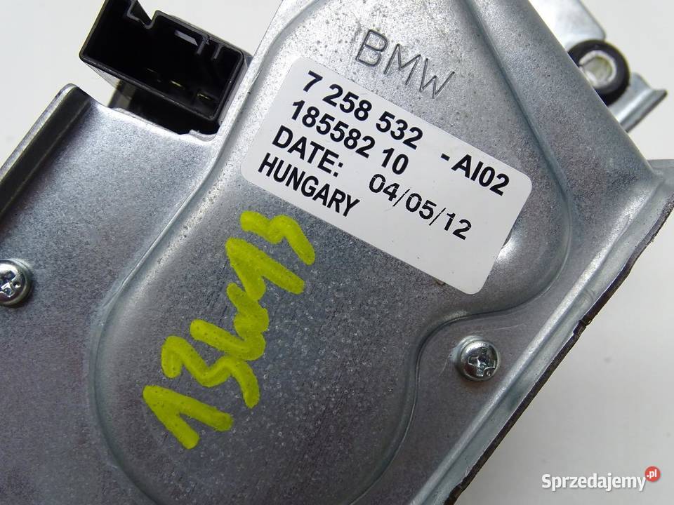 SILNICZEK WYCIERACZKI TYŁ TYLNEJ 7258532 BMW F20 sprzedam