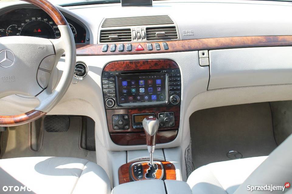 Mercedes S320 w220 zadbany okazja reflektory ksenonowe Klasa S sprzedam