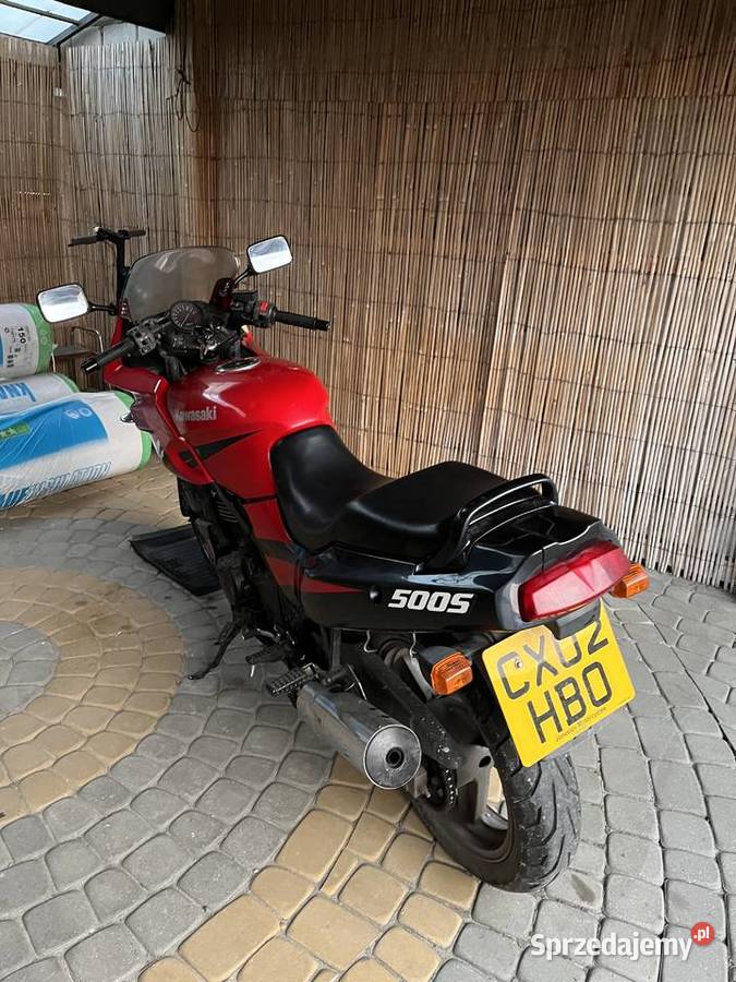 Kawasaki gpz 500S 2002 polift czerwony