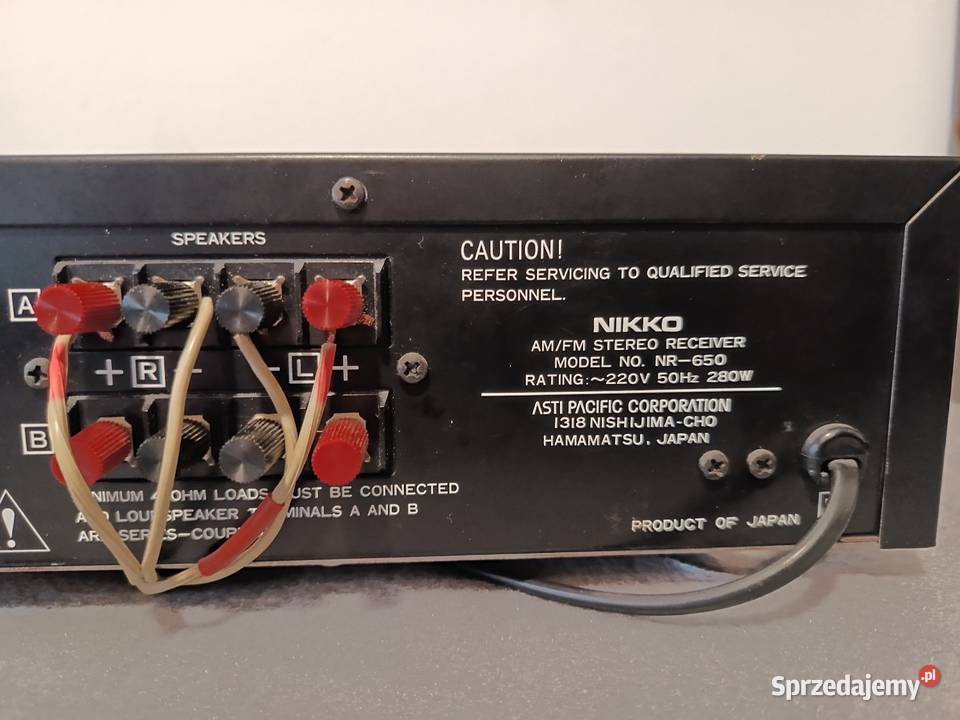 Amplituner NIKKO 650