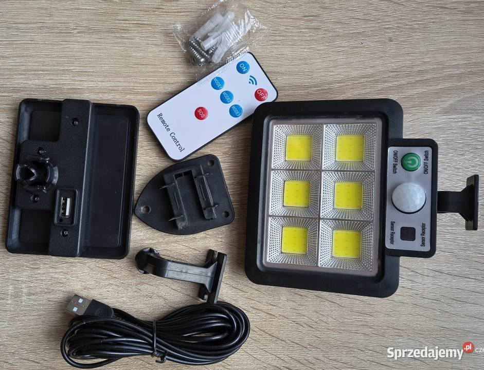 Lampa solarna z czujnikiem ruchu i zmierzchu Bełchatów