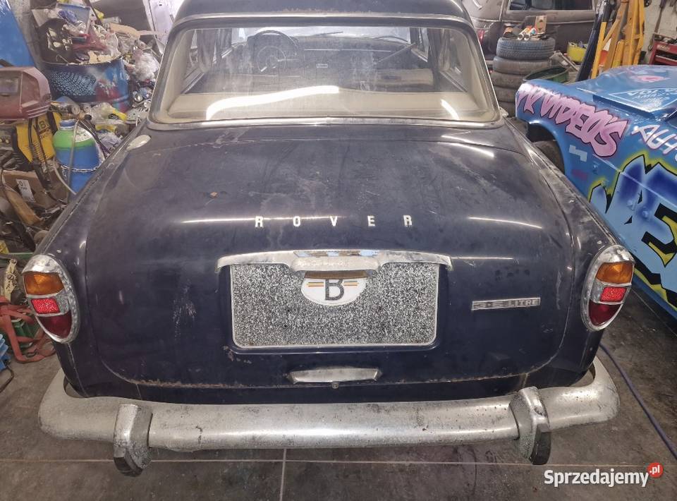 Zabytkowy Rover p5b 35 v8 salon Laseczno
