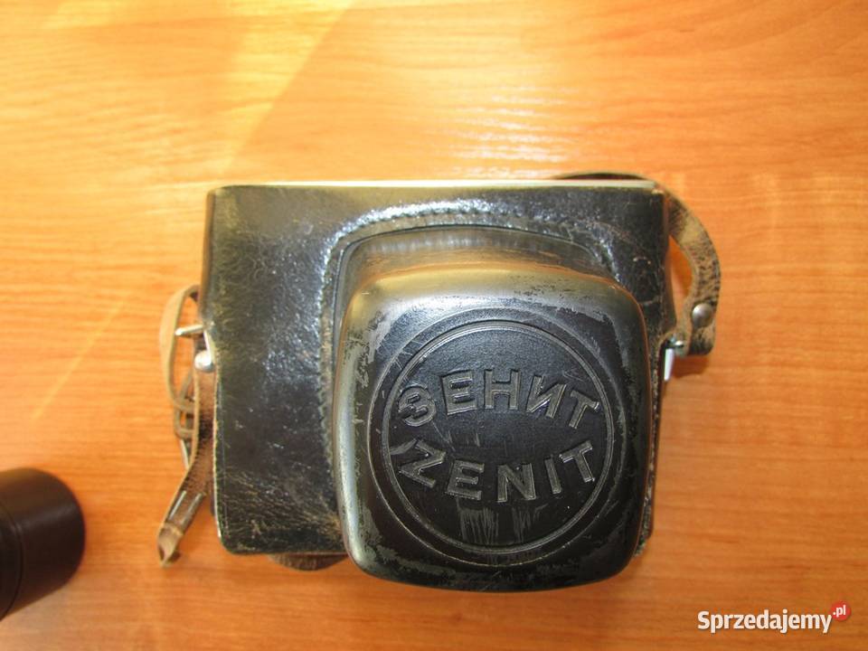 Aparat fotograficzny ZENIT EM obiektyw HELIOS44M Łódź