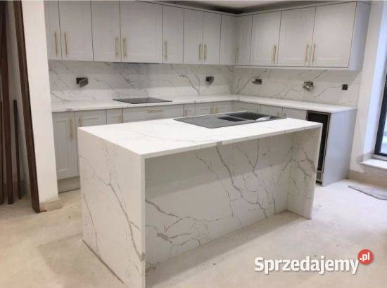 Blat kuchenny z grubej twardej płyty gresowej Materiały budowlane Łask sprzedam