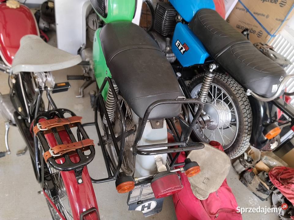 Sprzedam motocykle zabytkowe zarejestrowane Krzeszowice