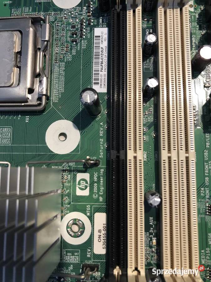 Płyta główna z Intel Core 2 Quad Q8400 do HP