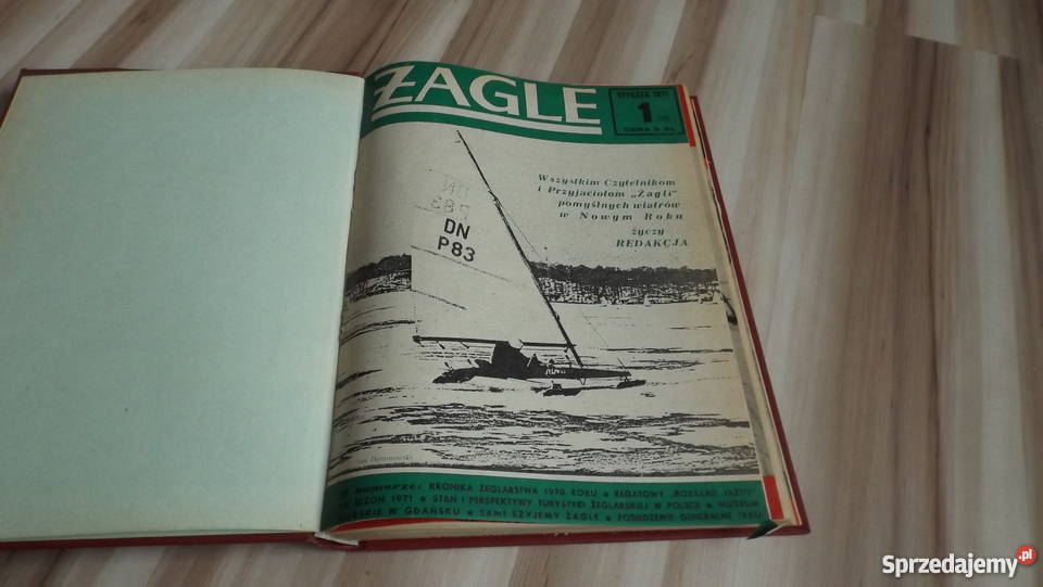 ŻAGLE MAGAZYN SPORTÓW WODNYCH 19731987 z Prlu Sport i zdrowie Grodziczno