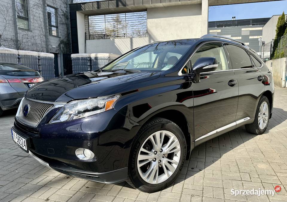 Lexus RX 450h polski salon stan elektrochrom. lusterka boczne RX Kraków