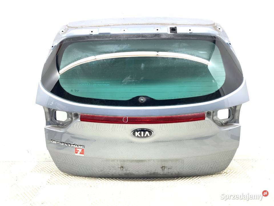 KLAPA TYŁ KIA SPORTAGE IV SUV CD COOL SILVER Klapy bagażnika