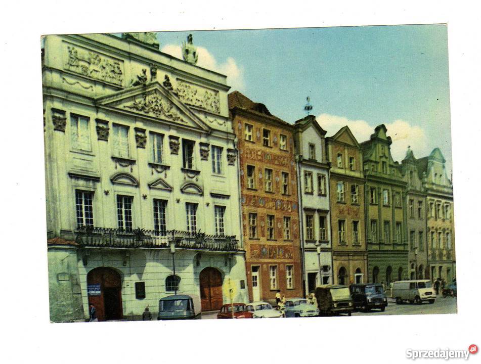 POZNAŃ PAŁAC DZIAŁYŃSKICH POCZTÓWKA Pocztówki i karty telefoniczne świętokrzyskie Krynki sprzedam