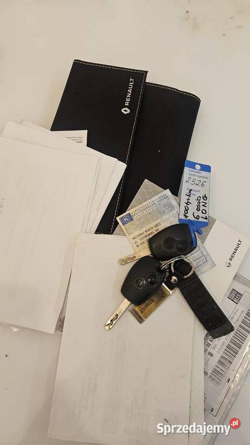 Renault Trafic 2016r oryginalny przebieg i 180000km Trafic Łódź sprzedam