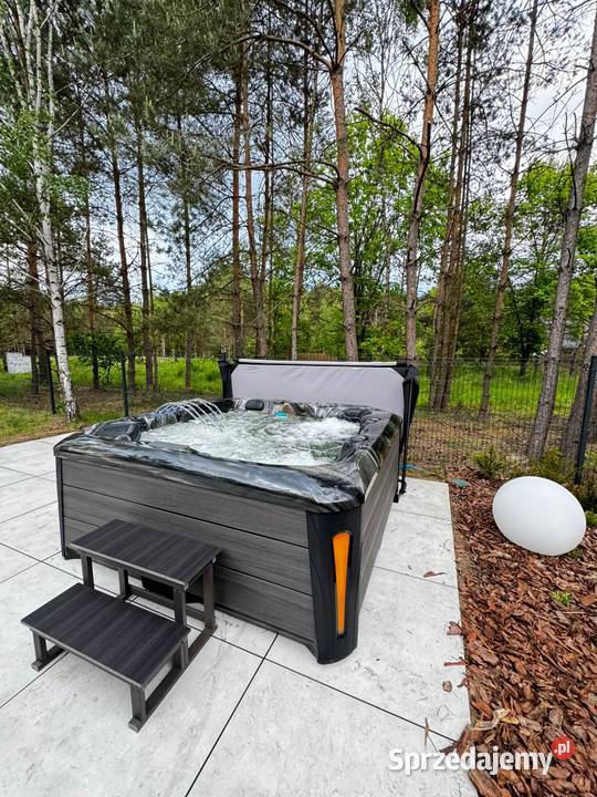 Wanna spa Barcelona luksusowe jacuzzi ogrodowe łódzkie Łódź