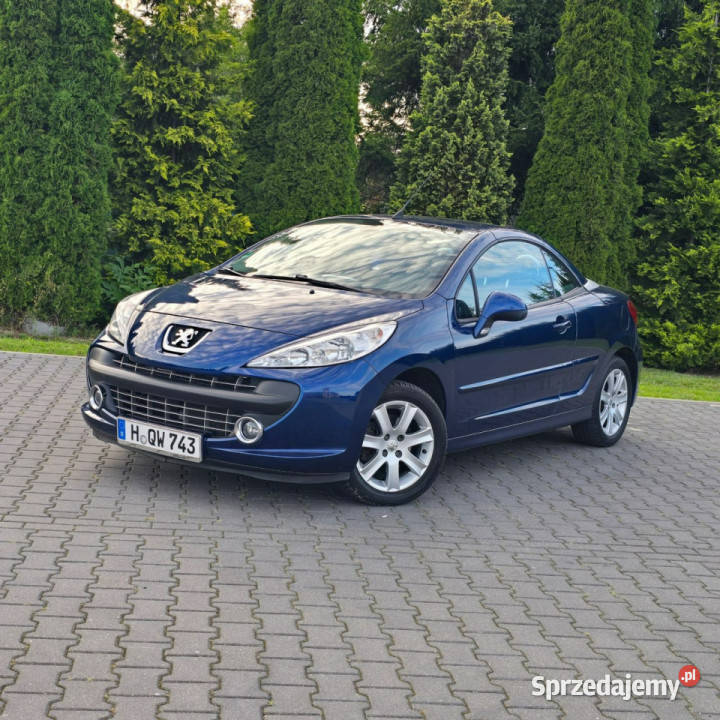 Peugeot 207 CC Peugeot 207 16 CC 120 VTi mazowieckie Ostrów Mazowiecka
