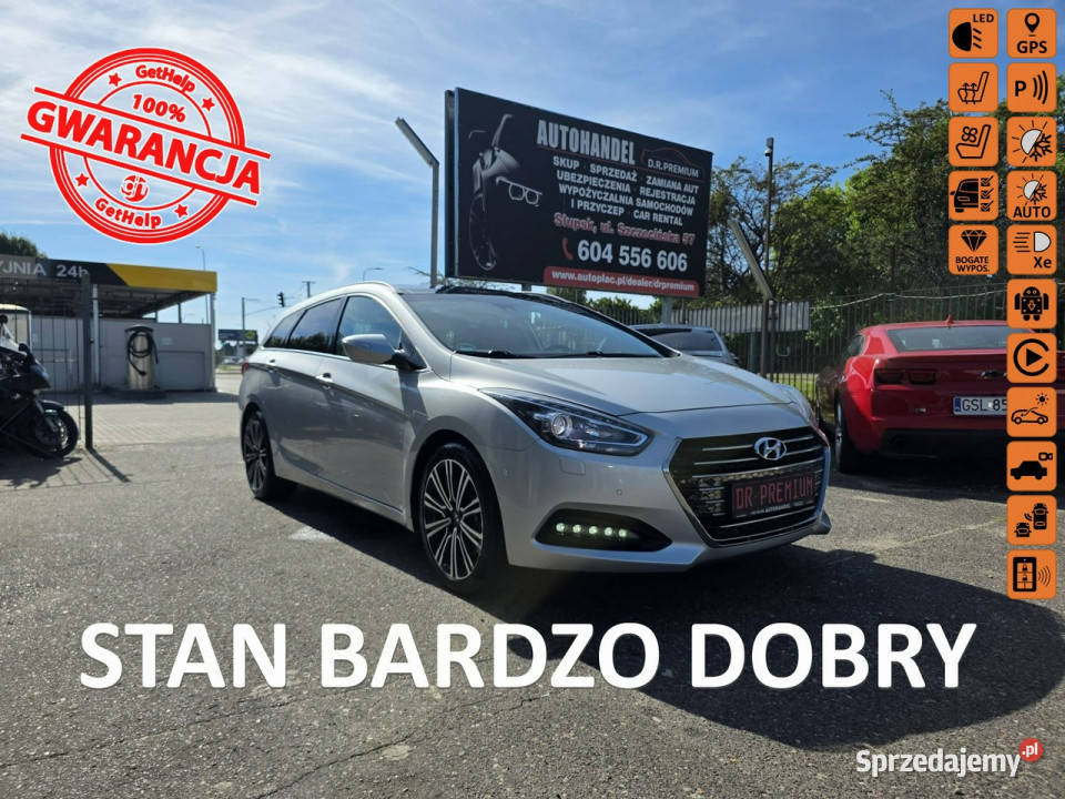 Hyundai i40 17 CRDI 141 Klima Skóra Kamera LED pomorskie