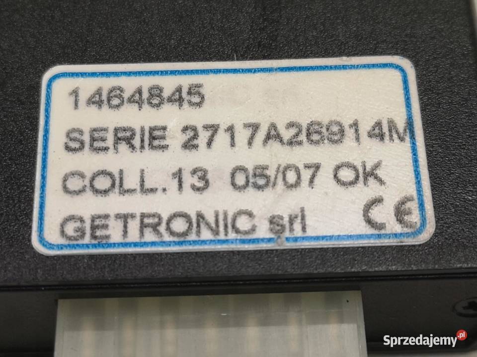 AUTOALARM FORD NOWY ORYGINALNY 1464845 lubelskie