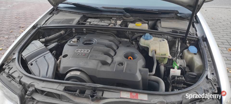 Audi A4 B6 19 TDI 2004r Kombi 130 Srebrne Mińsk Mazowiecki