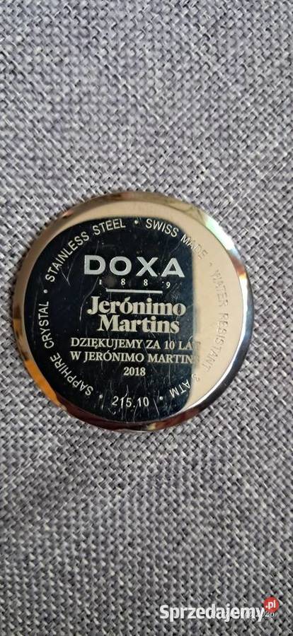 Doxa klasyczny szwajcarski zegarek Warszawa