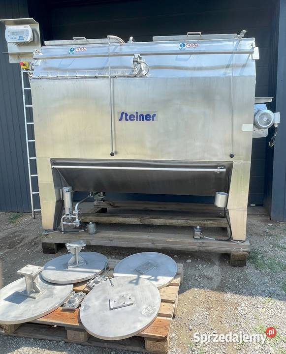 Mieszalnik łopatkowy mikser parowy kocioł mixer Kolbuszowa