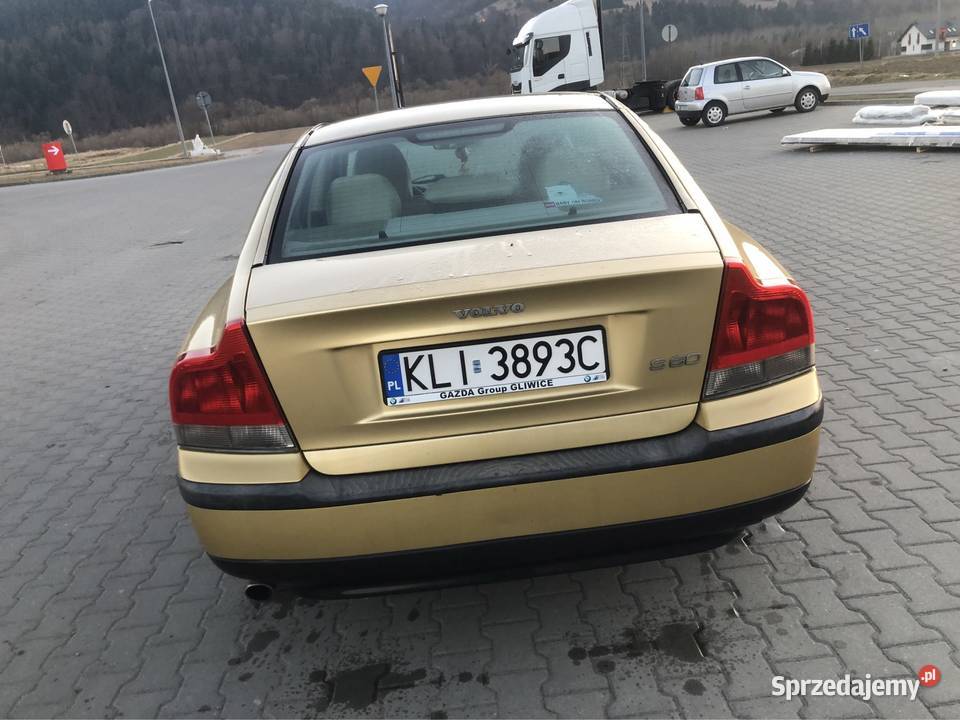 Volvo s60 25 benzyna turbo 2003r 4x4 okazja 2500cm3 Nowy Sącz sprzedam